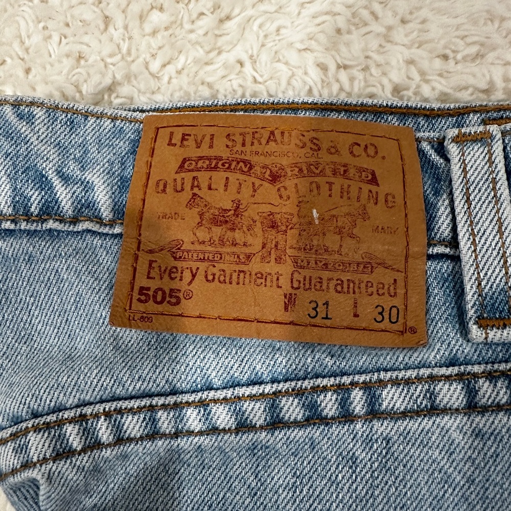 Levi's Blue Straight Jeans Classic Style